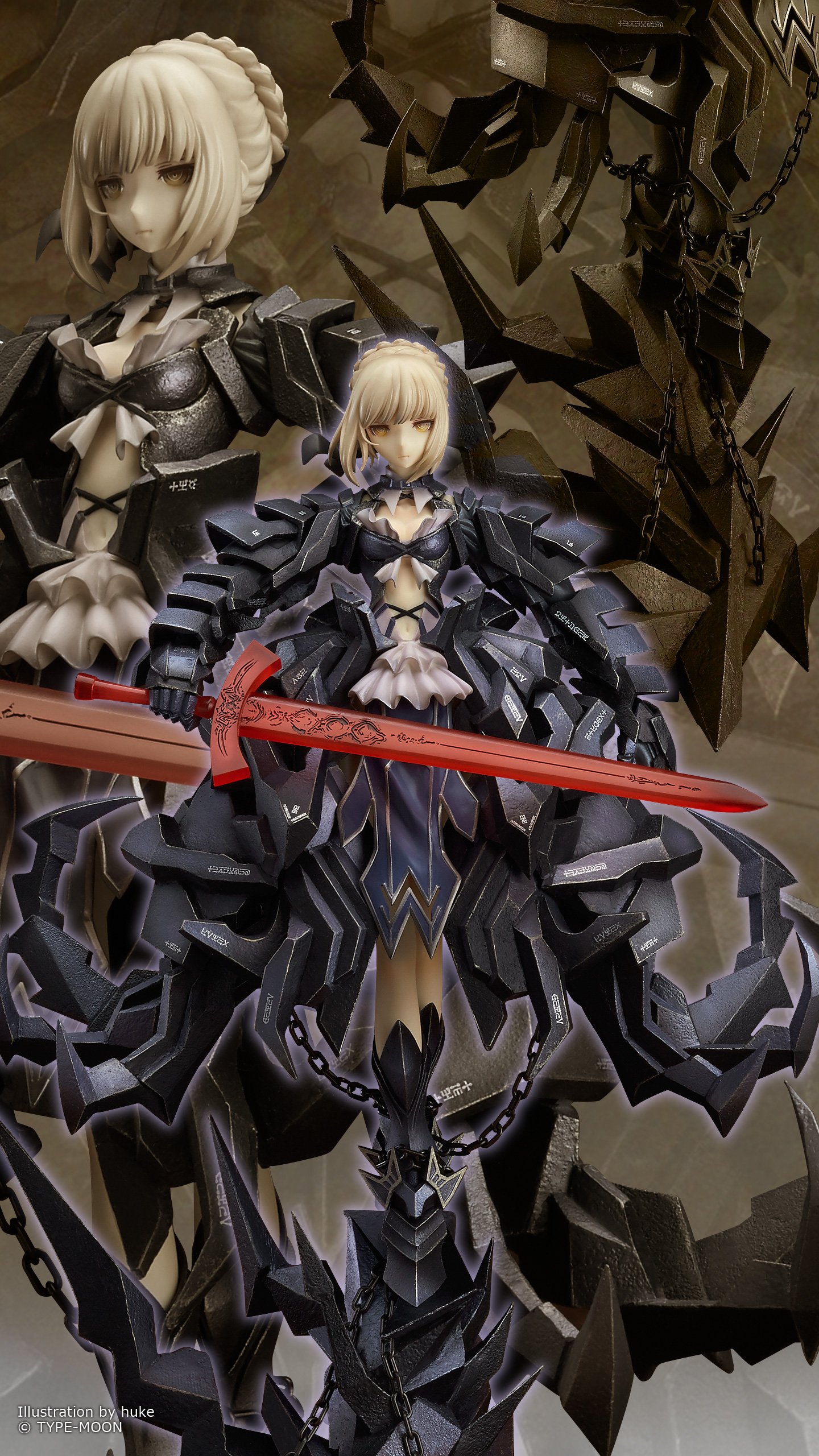 Amazon | Fate/stay night セイバー・オルタ huke コラボ